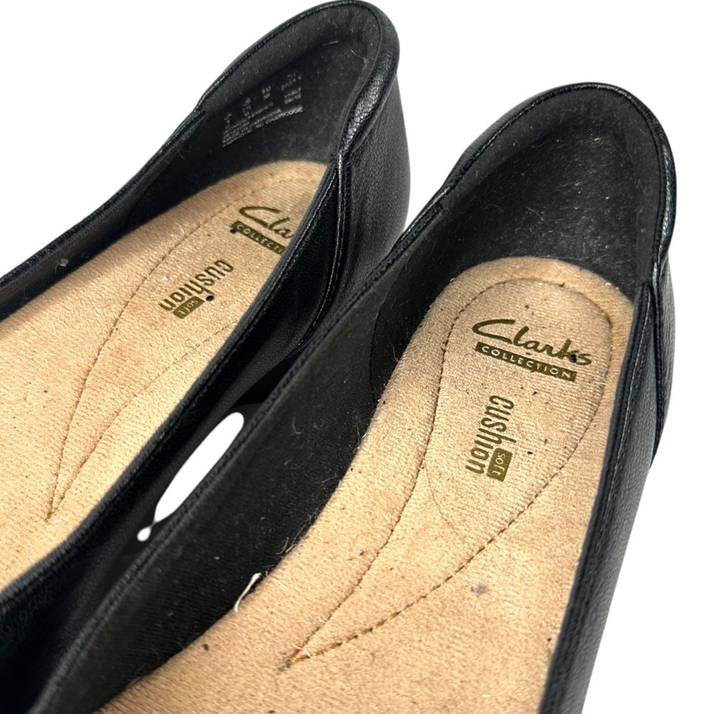 Clark’s Women’s Blanche West Leather Flats Size 7.5 - Picture 4 of 9